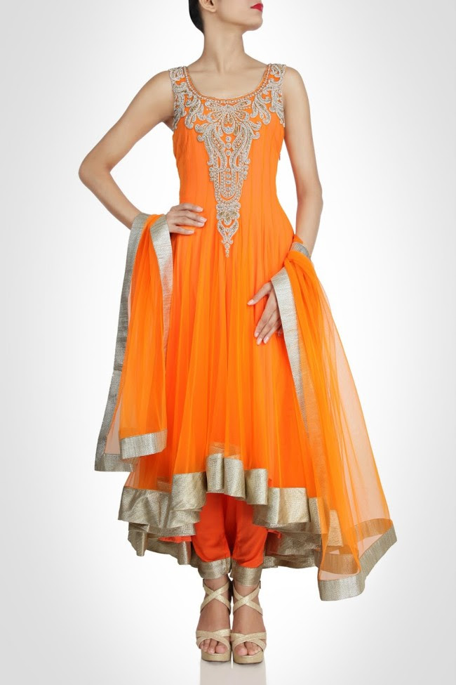 ankle length frocks