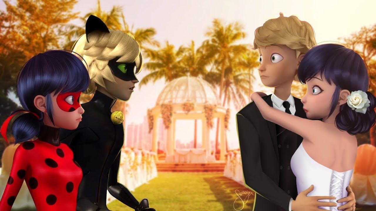 Miraculous Ladybug Marinette And Adrien Wedding - Get Images