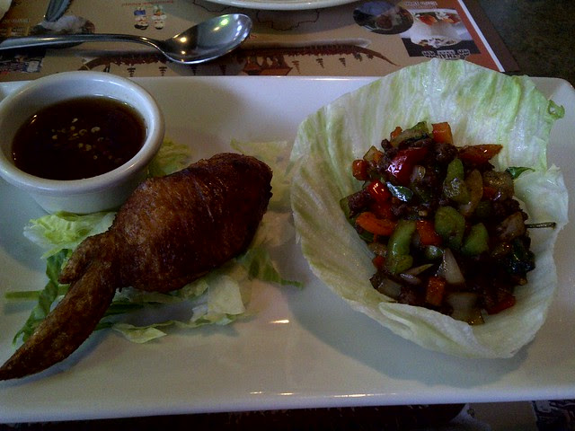 Wings and Lettuce Wrap 3