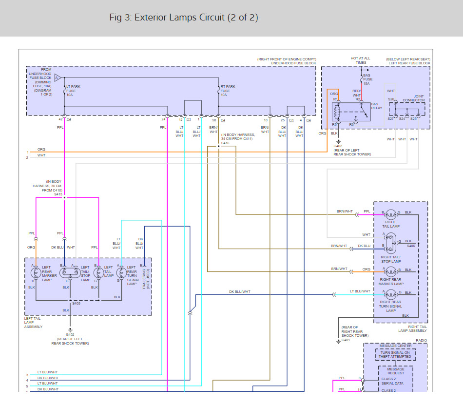 52 2005 Cadillac Cts Stereo Wiring Harness Wiring Diagram Plan