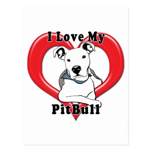 315 I Love My Pitbull Svg SVG PNG EPS DXF File