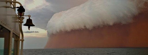 Un espectacular tsunami de polvo afecta al noroeste de Australia