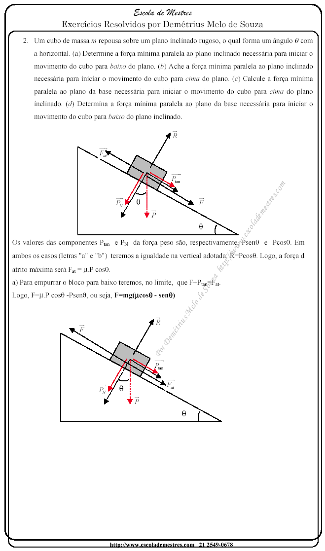 Aplicação Da Segunda Lei De Newton Exercicios Resolvidos Dicas De Lei 4603