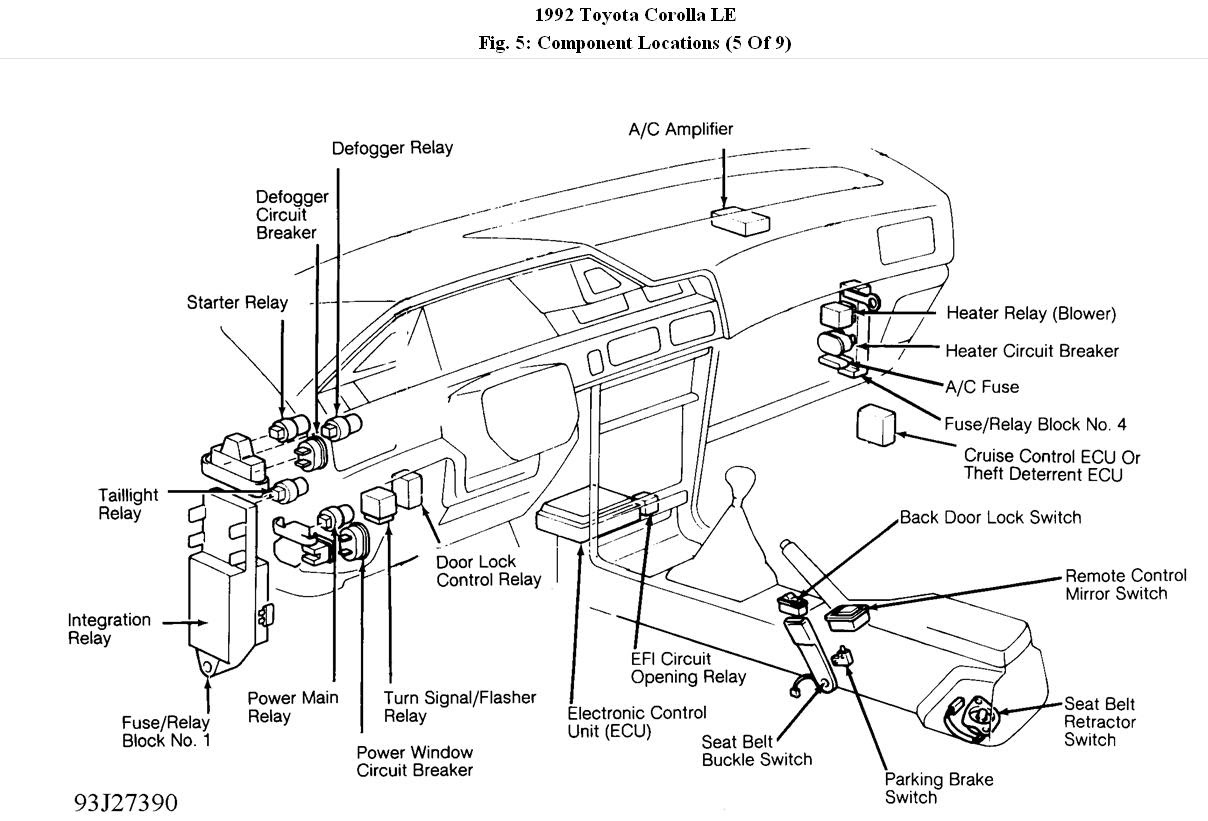 Toyota Pickup Fuel Pump Relay Location Latest Toyota News