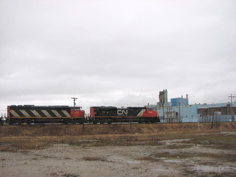 CN train by the now closed UPM mill