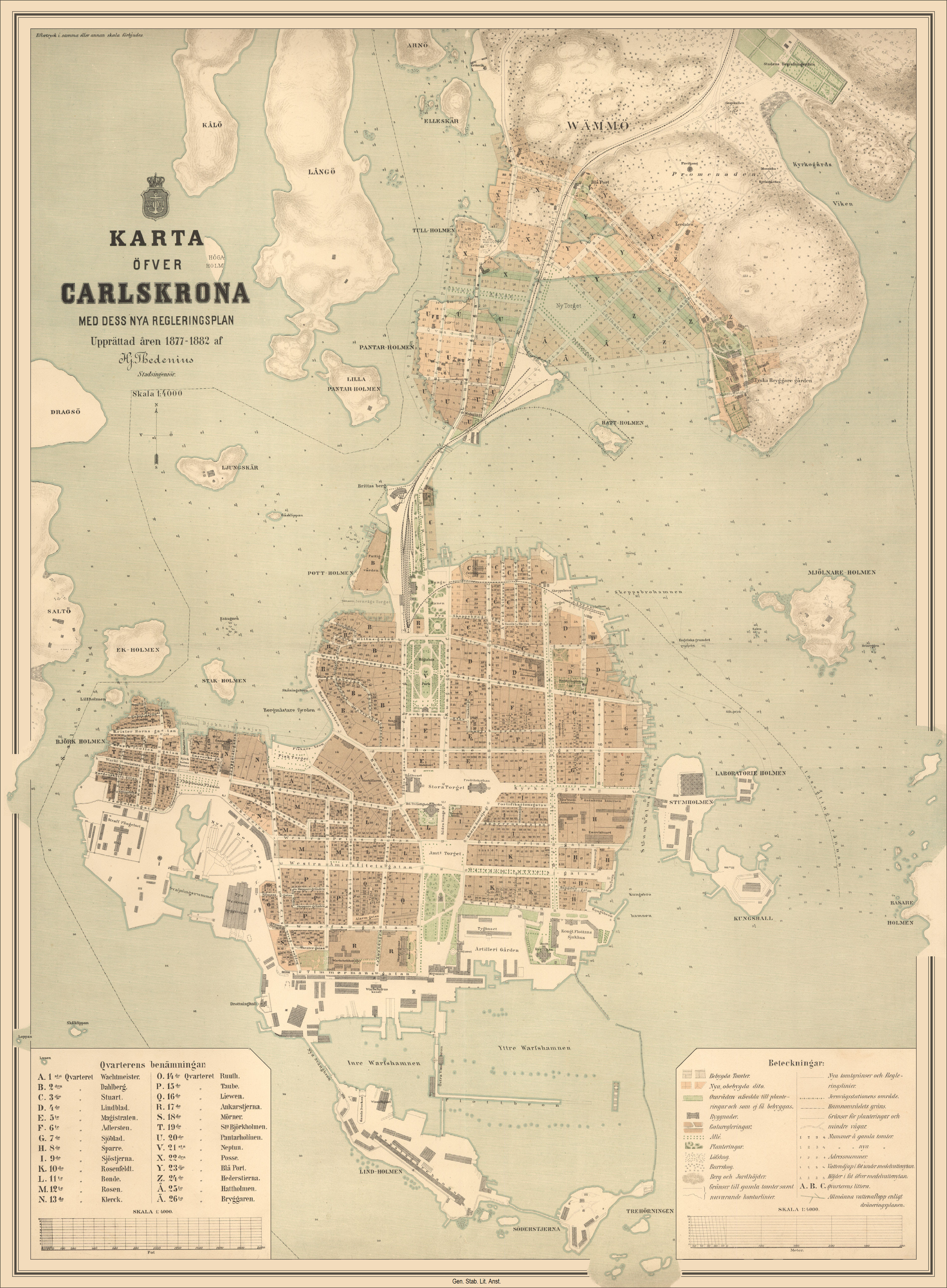 Karta Karlskrona | Karta