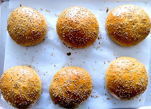 Homemade Hamburger Buns