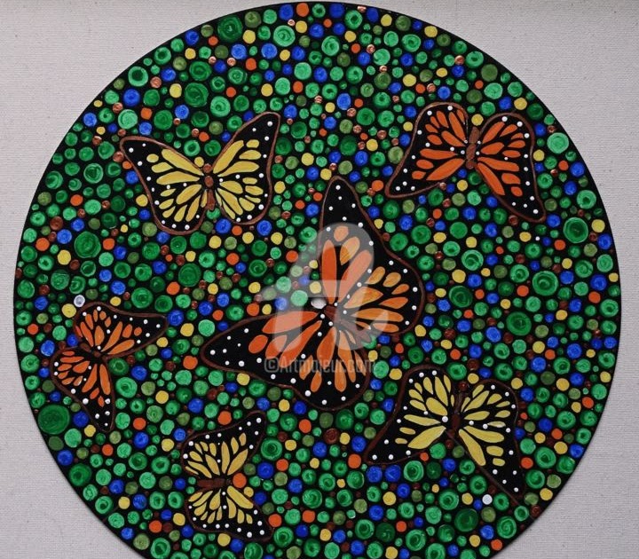 Abstract Vinyl Record Artwork