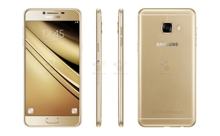 Issued A Press Photo Samsung Galaxy C5 Smartphone