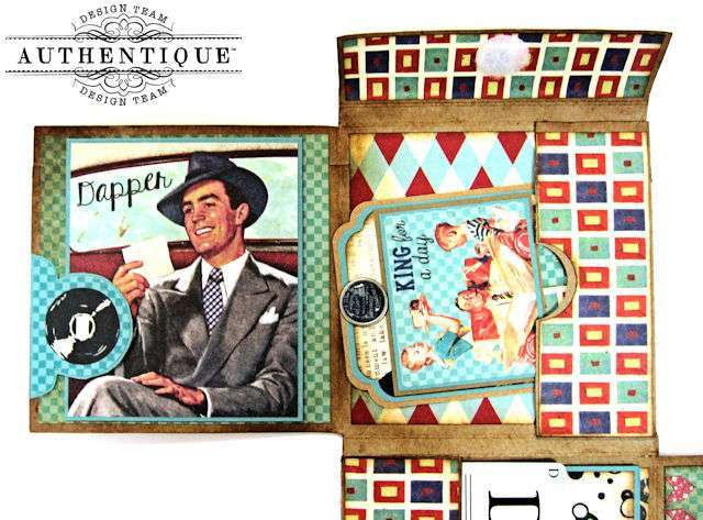 Dear Old Dad Father's Day Gift Wallet with Authentique Dapper Collection by Kathy Clement Photo 7