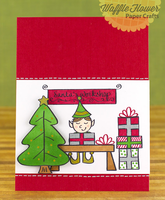 Santa's Workshop Card