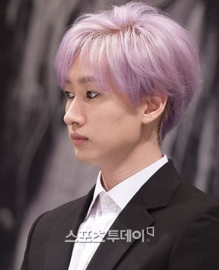 K Pop Silver Hair Men Kpop