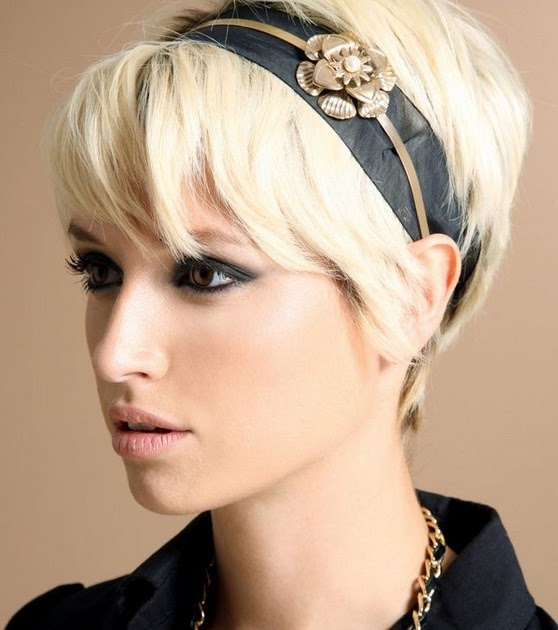 Time To Write Short Blonde Pixie Cut For Young Ladies
