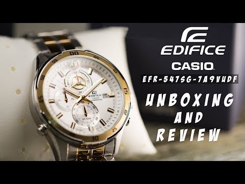 Casio Edifice Ef 558d 7a Original Unboxing Youtube