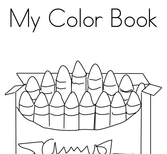 My Color Book Coloring Page Twisty Noodle