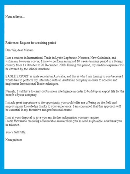 Exemple De Lettre Professionnelle En Anglais  Herbert Bartley Lettre