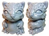 Jay222 x Max Toy Co. - "Chubz the Cat" kaiju kitty sofubi announced!