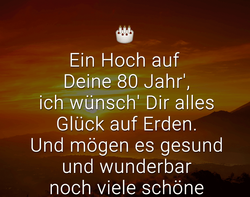 Kostenfreier Download Schöne Sprüche Zum 80 Geburtstag Sammlung deutscher weiser Sprüche und Worte