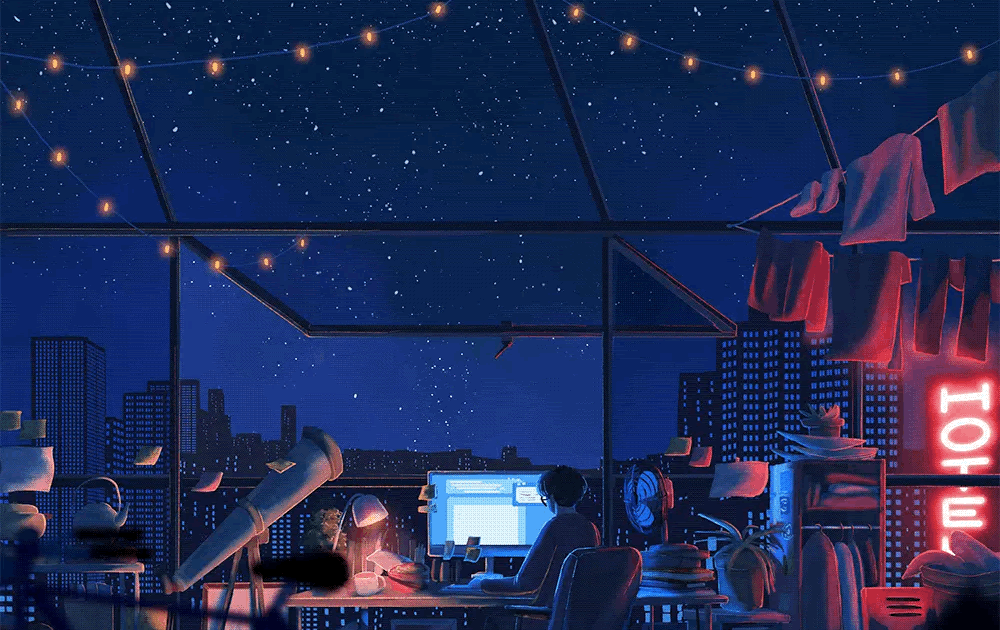 38+ Anime Aesthetic Gif Wallpaper | justbreathejustlook