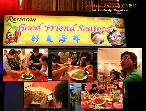 Good Friend Seafood food tasting behind the scene