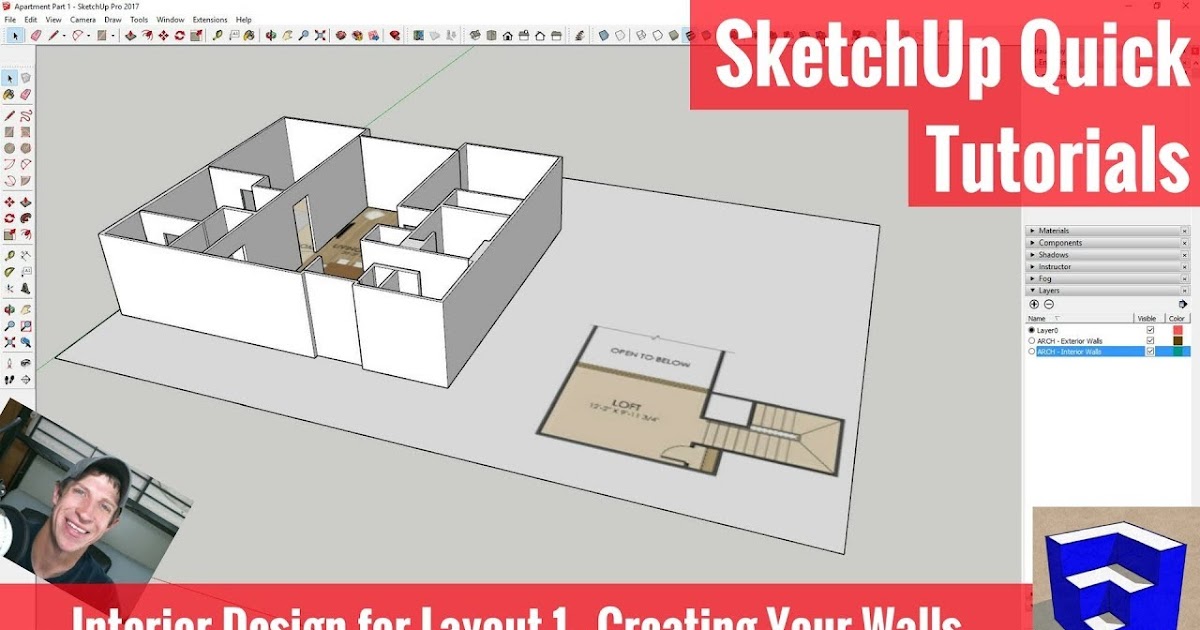 Amazing Inspiration! Draw Floor Plan SketchUp