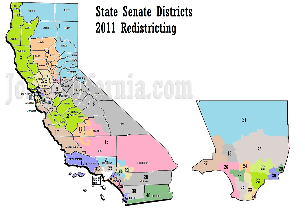 Understanding The California Senate District Map A Guide To Representation And Redistricting