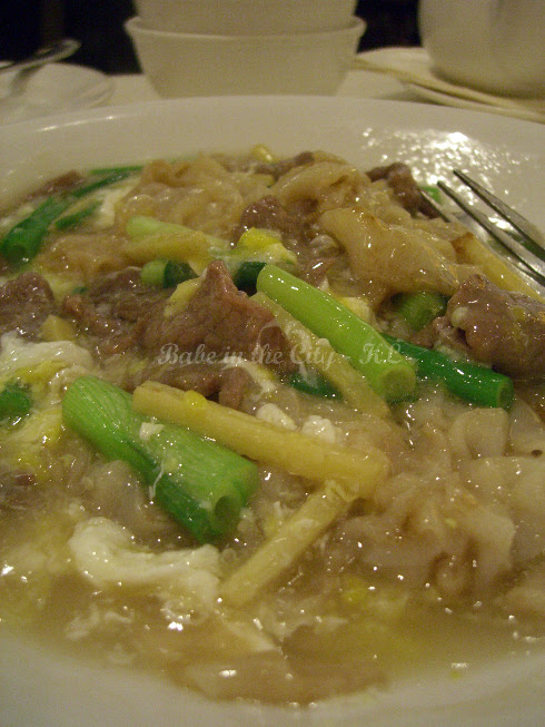 Cantonese style Hor fun with ostrich (RM20)
