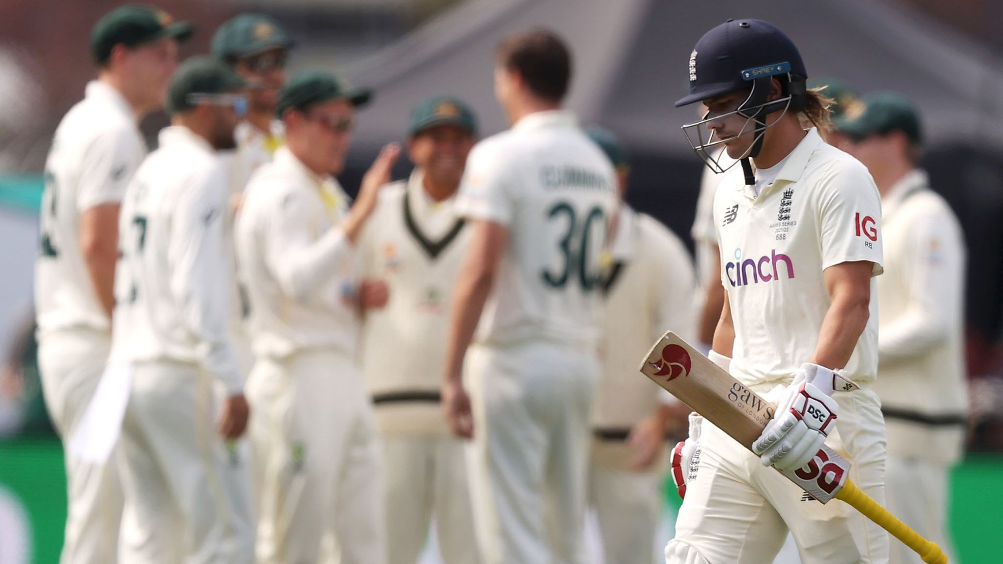 The Ashes: Another batting slump leaves England in trouble despite late wickets in Hobart