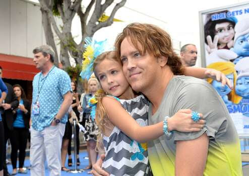 Anna Nicole Smith's daughter, Dannielynn, is shown with her father, Larry Birkhead, in Los Angeles in 2013.  (Photo by Michael Buckner/Getty Images for SONY) Photo: Michael Buckner