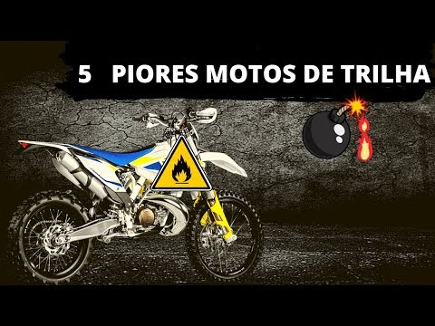 5 piores motos de trilha "CORRE QUE É DESGRAÇA". A galera escolheu...
