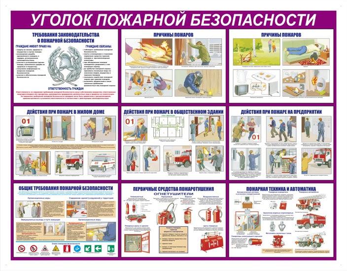 План месячника по пожарной безопасности в школе