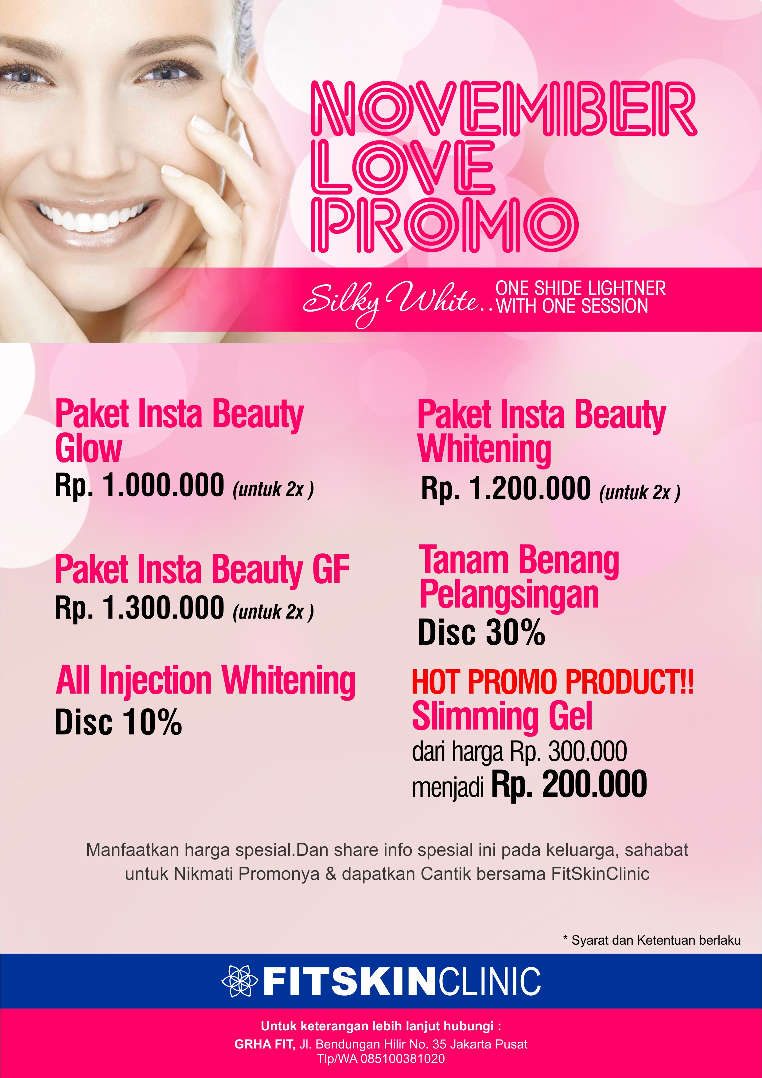 Harga Tanam Benang Wajah Di Natasha Skin Care - Berbagi Tanam