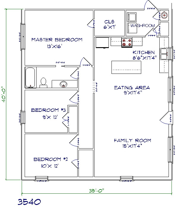 House Construction Plans For 30x30 Site Pomegranate Pie