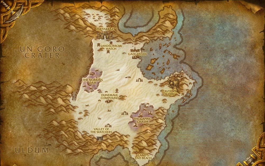 World of warcraft guide map | Learn basic