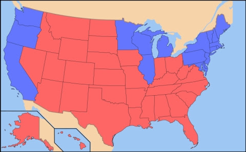 Maps: United States Map And Compass