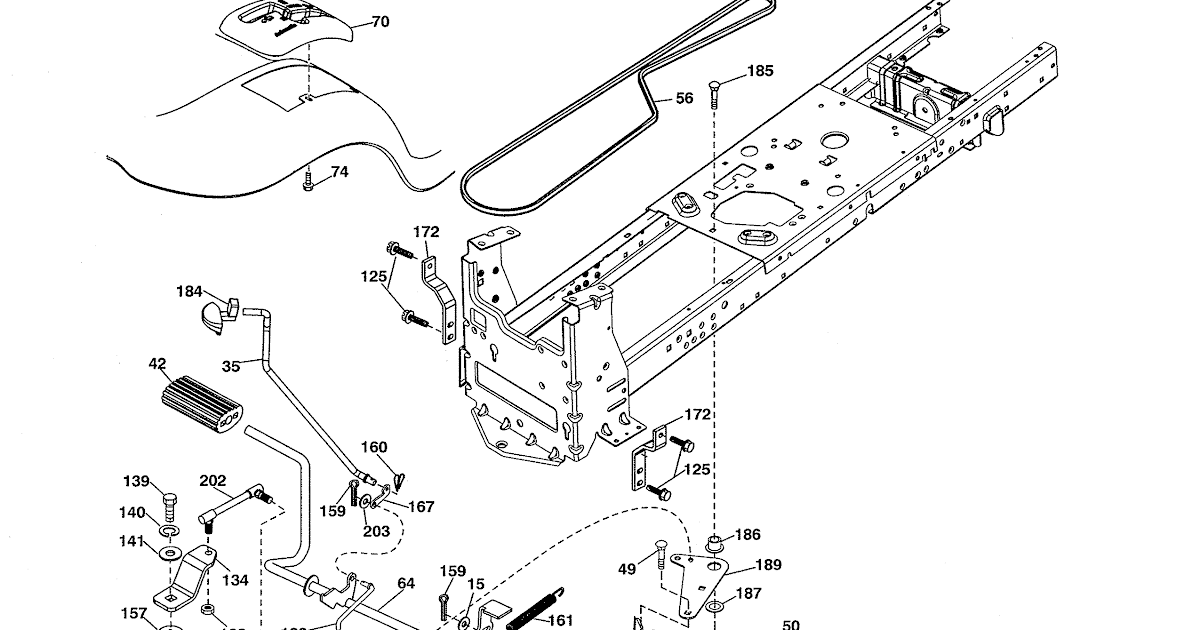 Poulan Pro Pp175g42 Drive Belt Diagram - rebeccajoy2009