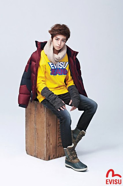 Kim Hyun Joong / 김현중 / 金賢重 Fever: Lee Hyun Woo EVISU 2012 Winter Collection