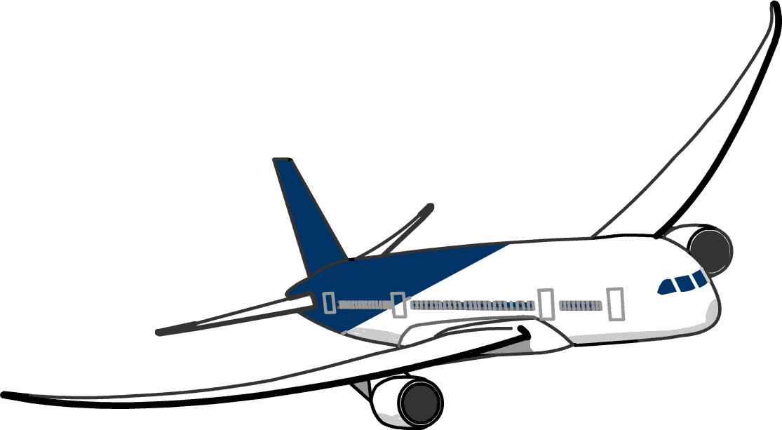 美しい花の画像 最高飛行機 イラスト 右向き