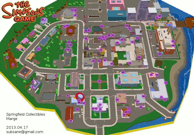 28 Map Of Simpsons Springfield - Maps Database Source