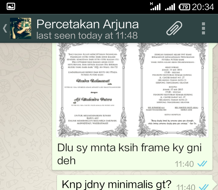 Kata Kata Undangan Sunatan Lewat Wa