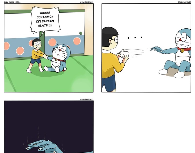  Gambar  Komik Doraemon Yang  Mudah  Digambar  Bahasa Indonesia 