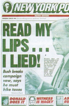 bush impuestos