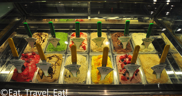 Island Shangri-La Cafe Too: Lunch Gelato