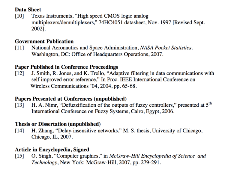 Bibliography Generator Ieee