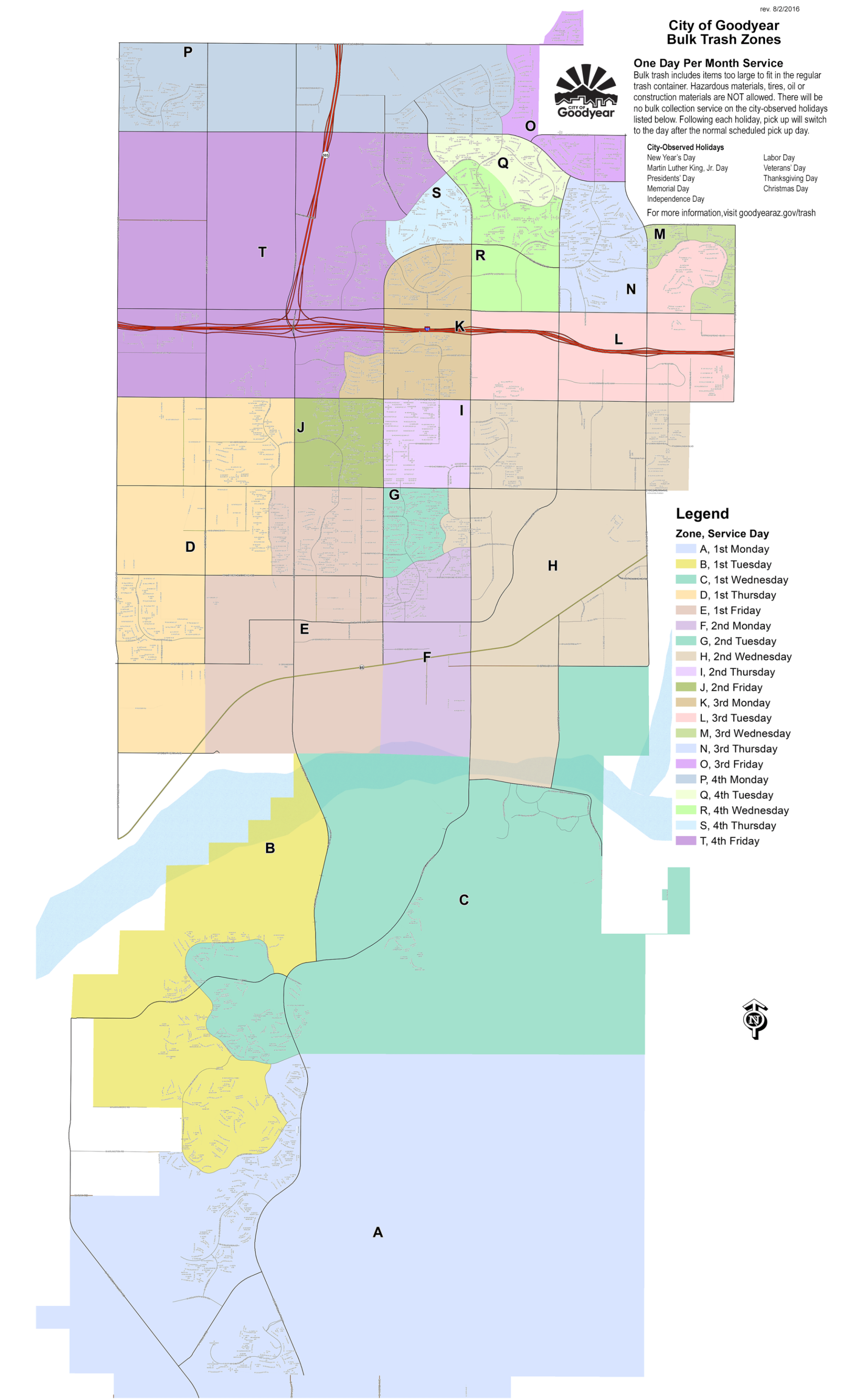 Phoenix Bulk Trash Pickup Schedule 2021 Medlock Place Since 1969