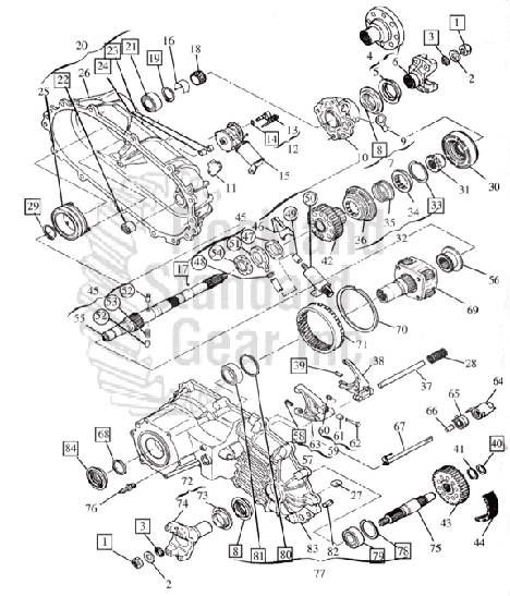Borg Warner 1356 Transfer Case Diagram - Diagram For You