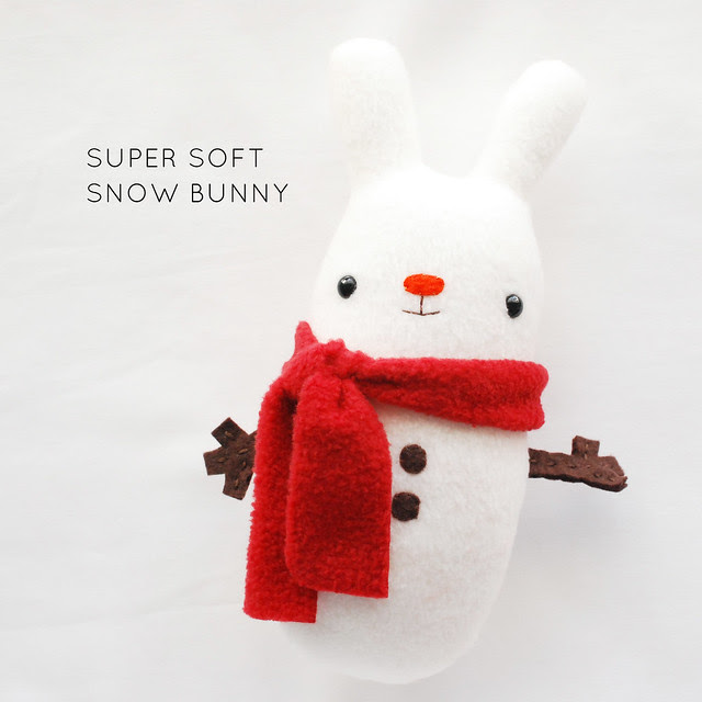Snow Bunny Plush