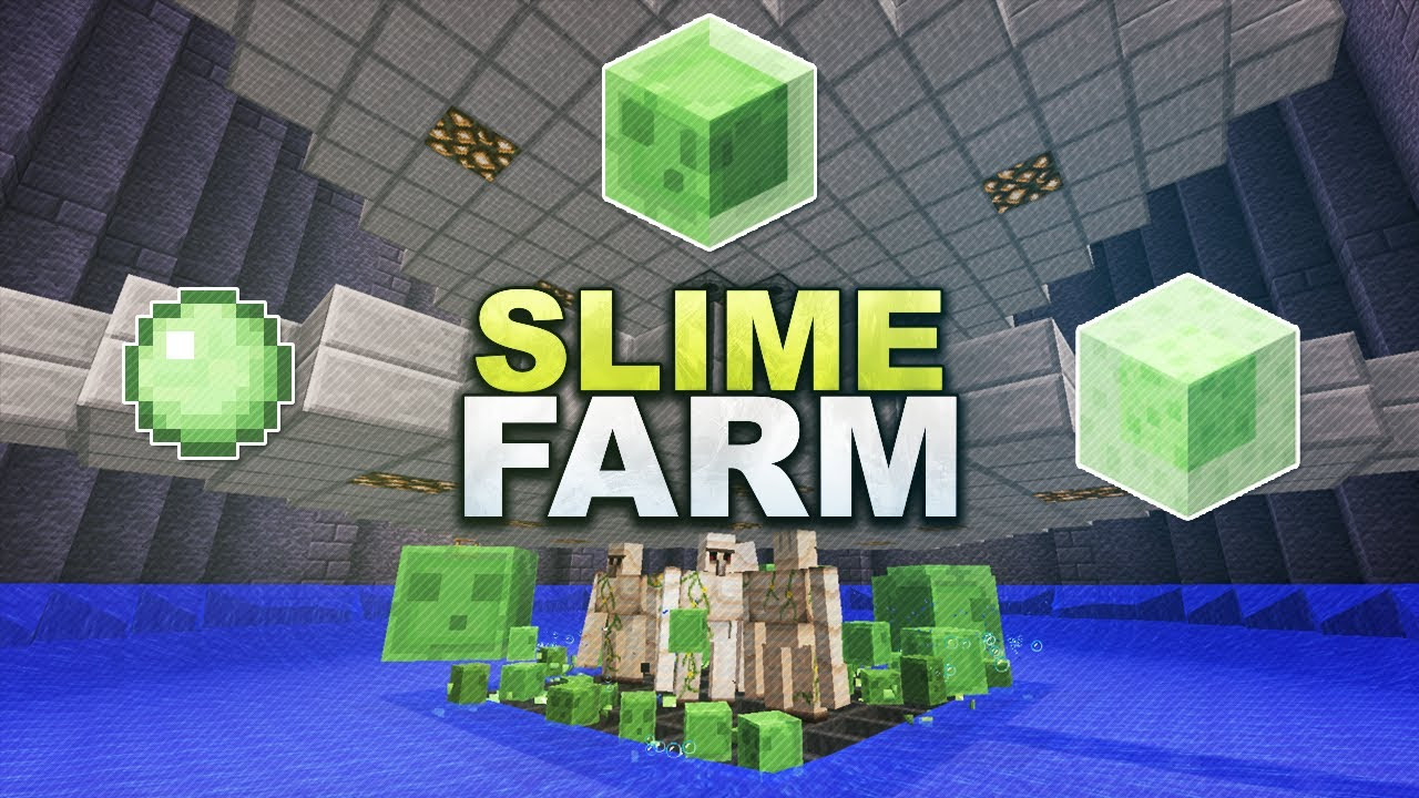 Minecraft - Slime Farm (Chunk Based) - Tutorial 1.8 - YouTube