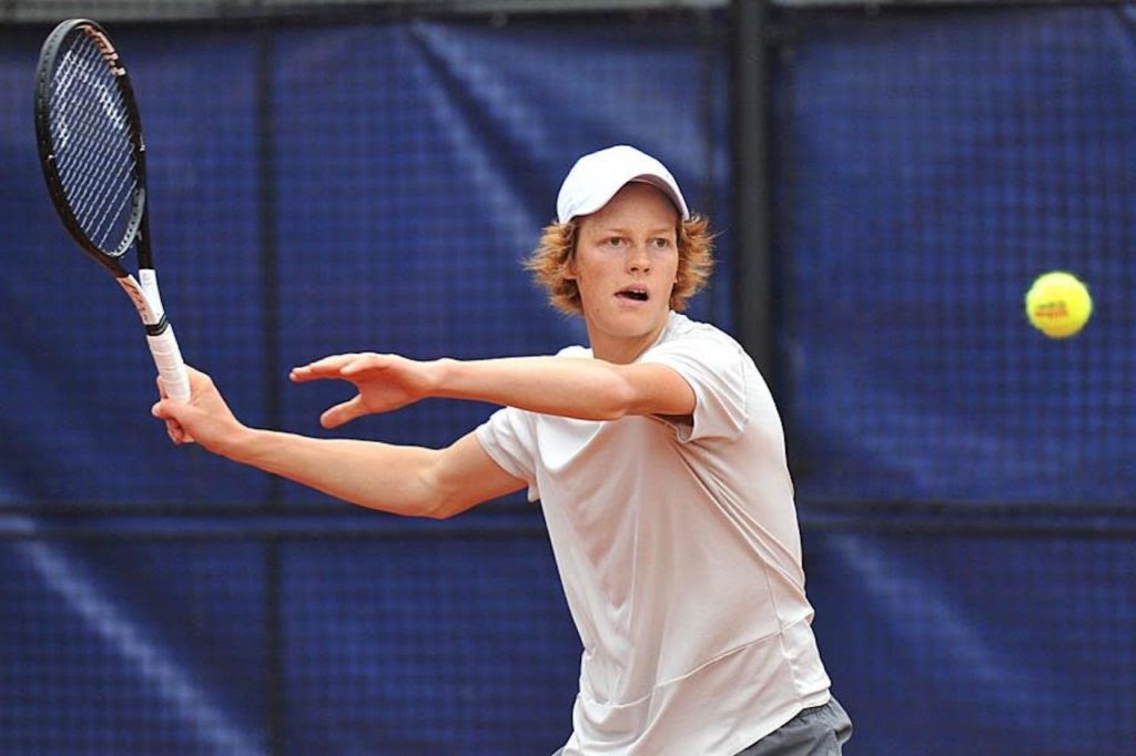 Italian Tennis Player Sinner - Sinner As In Winner! Italian Takes First