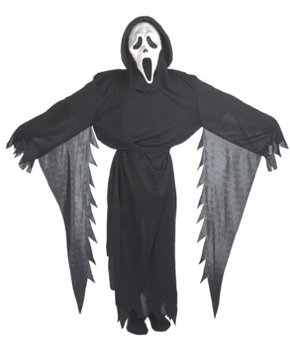 Ghostface Costume Boy | Halloween Horror Mask Log